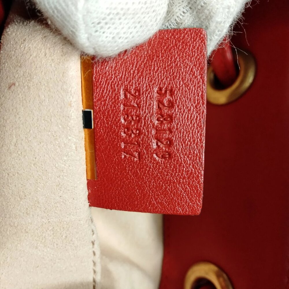 Authentic Gucci GG Marmont Mini Red Backpack | Quilted Leather Designer Bag - Picture 16 of 16